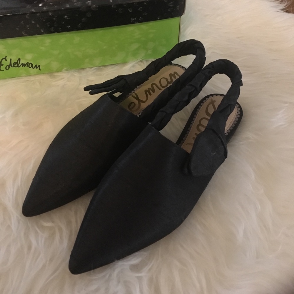 sling back flats